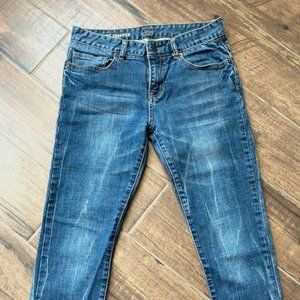 C&V Chelsea & Violet Skinny Boyz Cropped Jeans Size 26